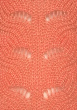 LASCANA Ajourpullover Papaya