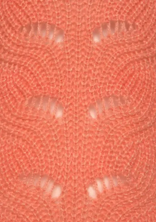 LASCANA Ajourpullover Papaya
