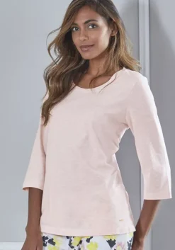 Discount Vivance Dreams 3/4-Arm-Shirt Hellrosa-Melange