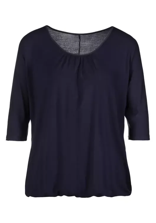 Discount LASCANA 3/4-Arm-Shirt Navy