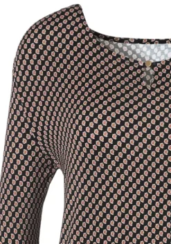Vivance 3/4-Arm-Shirt Schwarz