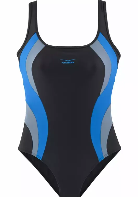 Best Venice Beach Badeanzug Schwarz-Blau