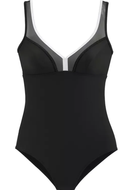 Discount LASCANA Badeanzug Schwarz