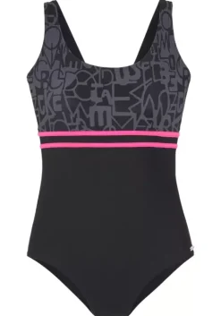 Outlet Venice Beach Badeanzug Schwarz-Grau