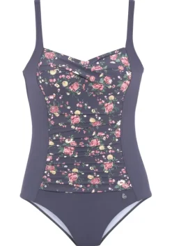 Outlet LASCANA Badeanzug"Anika" Marine Bedruckt