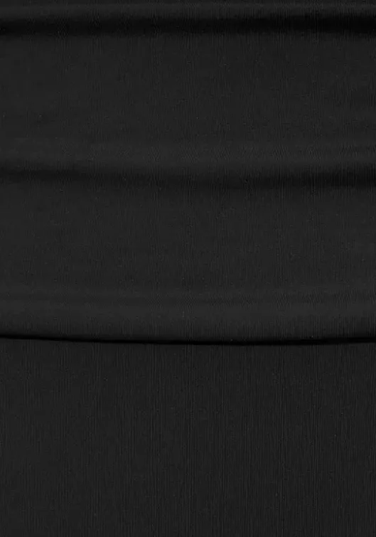 Hot LASCANA Badeanzug"Scallop" Schwarz