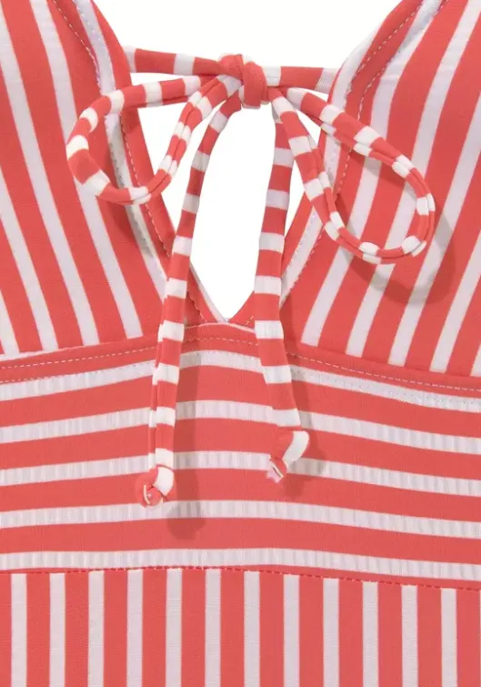 Clearance s.Oliver Badeanzug"Seer" Rot-Weis