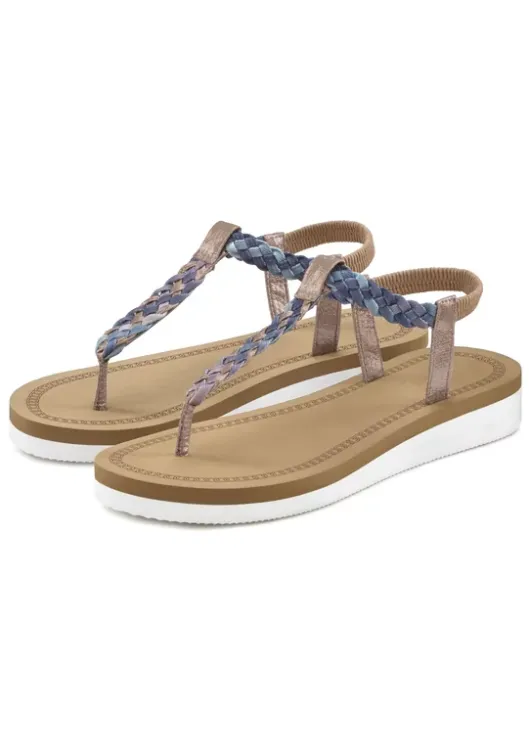 Online Venice Beach Badesandale Blau