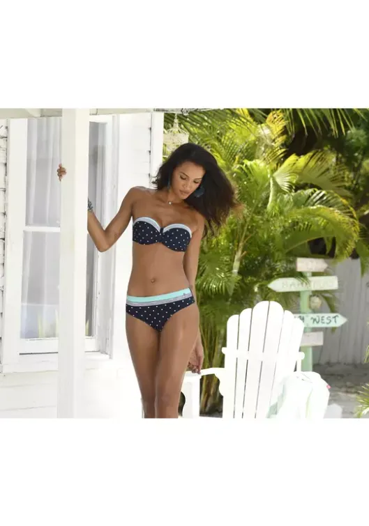 New LASCANA Bandeau-Bikini-Top"Monroe" Marine-Turkis