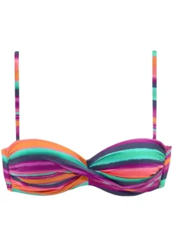 Sale Bandeau-Bikini-Top"Rainbow" Bikini-Oberteile