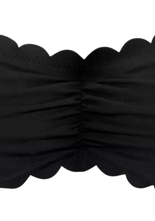 Bandeau-Bikini-Top"Scallop" Bandeau-Bikinis