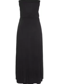 Outlet LASCANA Bandeaukleid Schwarz