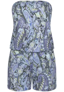 Sale LASCANA Bandeauoverall Blau-Bedruckt