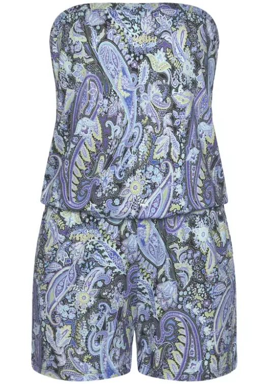 Sale LASCANA Bandeauoverall Blau-Bedruckt