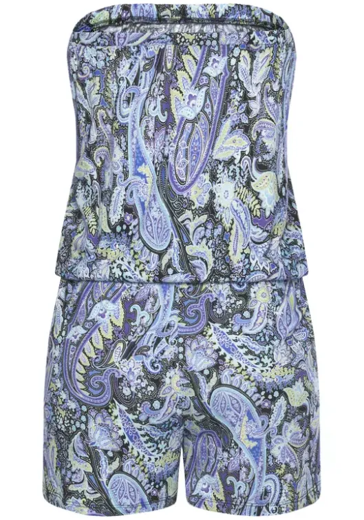 Sale LASCANA Bandeauoverall Blau-Bedruckt