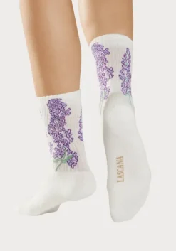 Outlet LASCANA Basicsocken 4X Ecru