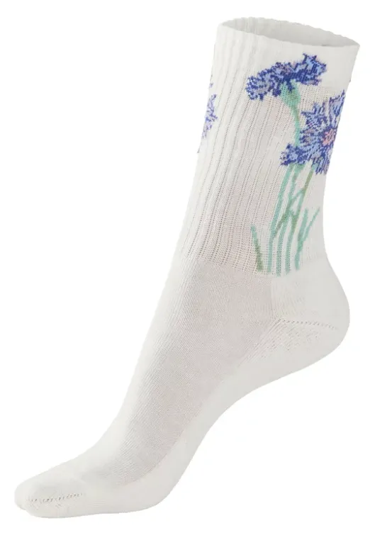 Outlet LASCANA Basicsocken 4X Ecru