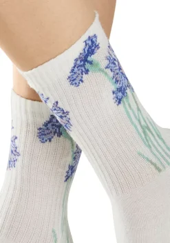 Outlet LASCANA Basicsocken 4X Ecru