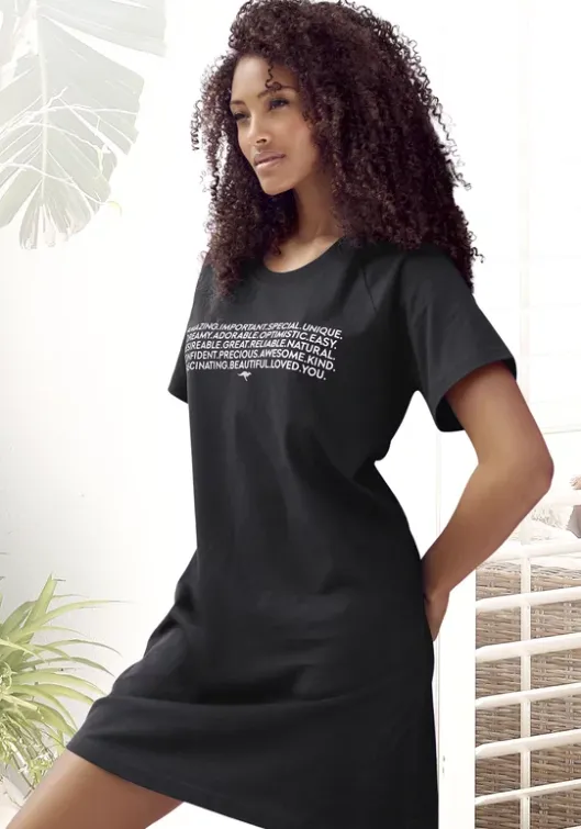 Sale KangaROOS Bigshirt Schwarz