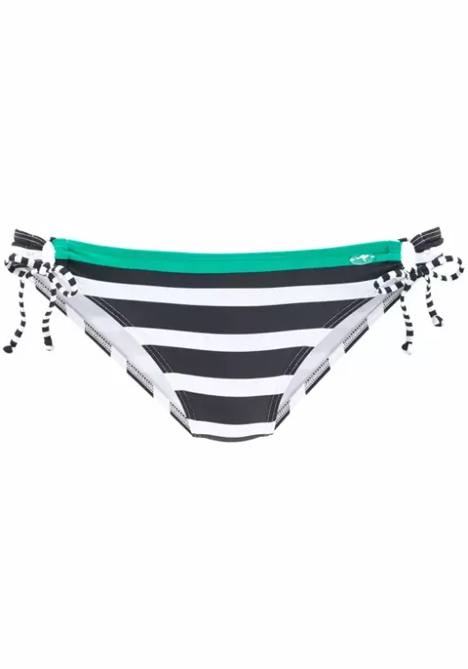 New KangaROOS Bikini-Hose"Anita" Schwarz-Weis