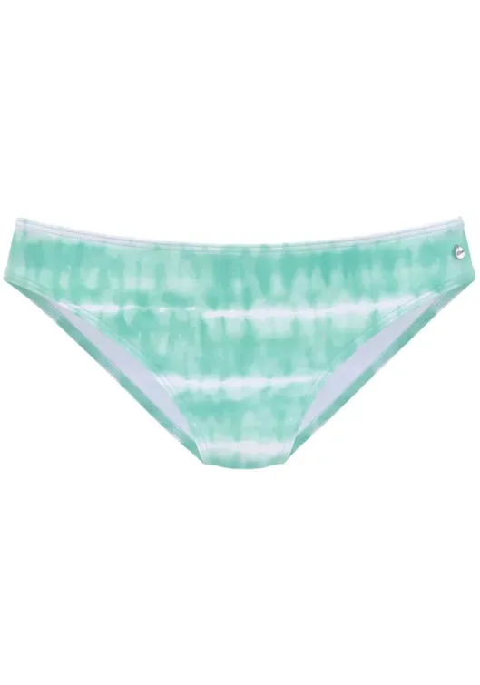 Best s.Oliver Bikini-Hose"Enja" Turkis-Weis