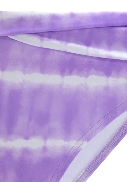 Best s.Oliver Bikini-Hose"Enja" Lila-Weis