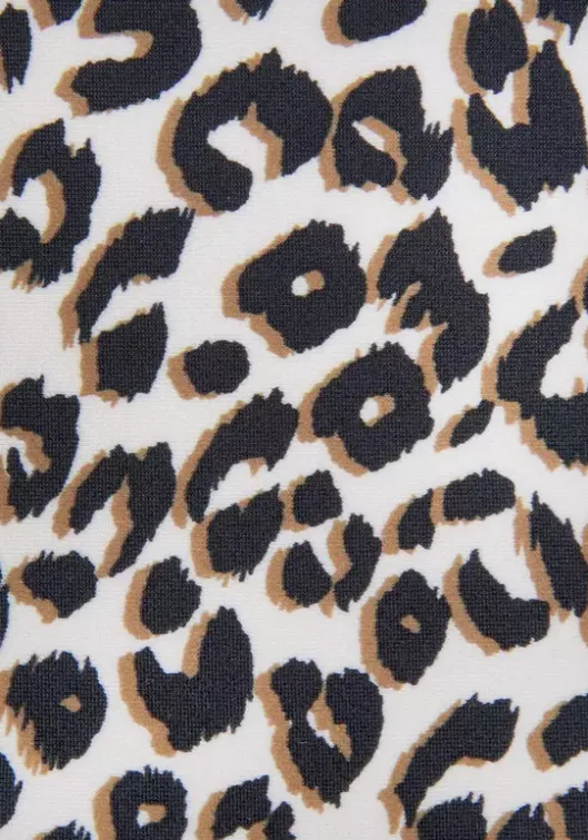 Clearance Buffalo Bikini-Hose"Kitty" Braun-Bedruckt