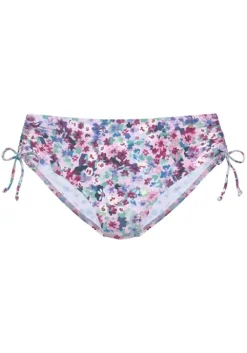 Online s.Oliver Bikini-Hose"Scatter" Lila Bedruckt