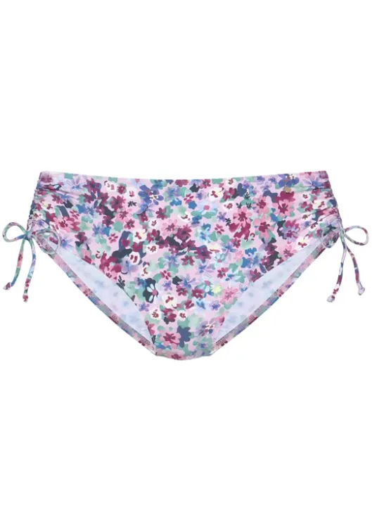 Online s.Oliver Bikini-Hose"Scatter" Lila Bedruckt