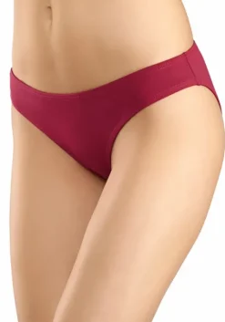 New Vivance active Bikinislip Rot, Schwarz, Weis