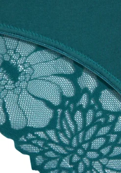 Clearance LASCANA Bikinislip Petrol, Schwarz, Bordeaux