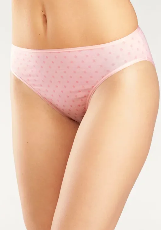 Clearance petite fleur Bikinislip Lila, Rosa, Gelb, Grun, Orange