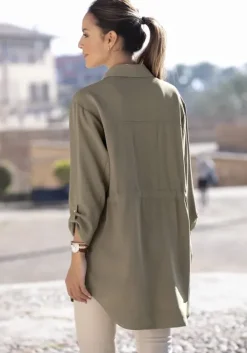Clearance LASCANA Blusenjacke Khaki