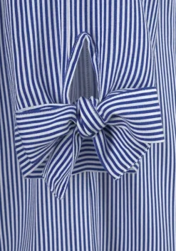 Best LASCANA Blusenkleid Blau-Weis