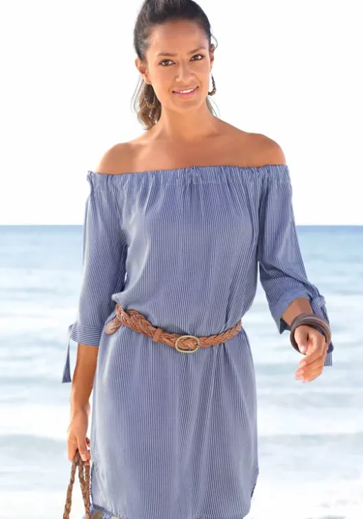 Sale Blusenkleid Strandkleider