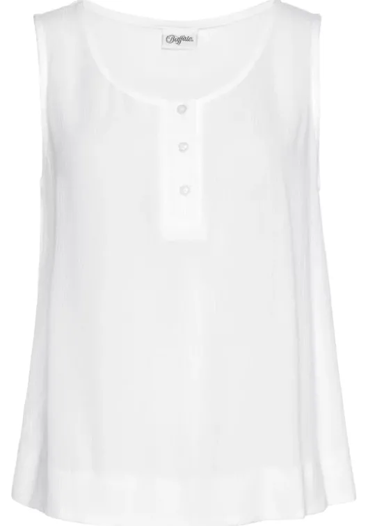 Outlet Buffalo Blusentop Weis