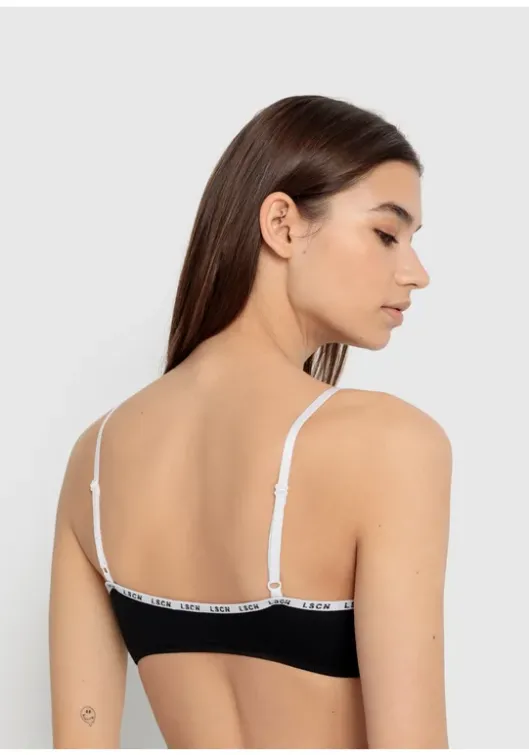 Clearance LSCN by LASCANA Bralette Schwarz