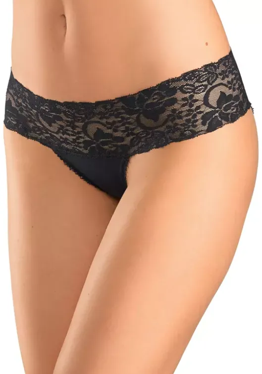 Vivance active Brasilslip Schwarz