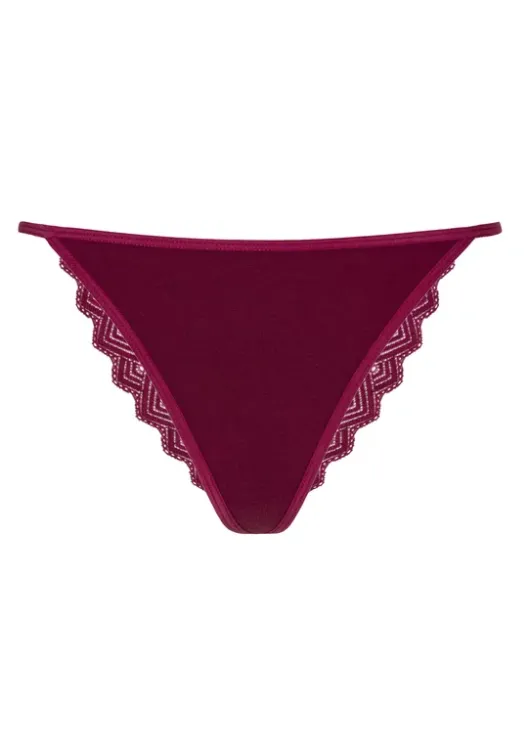Online LASCANA Brasilslip Bordeaux, Petrol, Schwarz