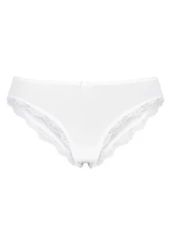 Discount LASCANA Brasilslip Beige, Schwarz, Weis