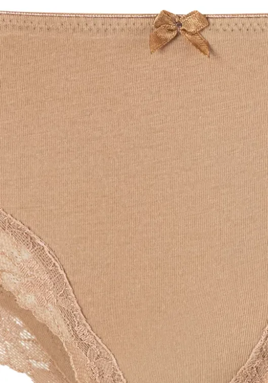 Discount LASCANA Brasilslip Beige, Schwarz, Weis