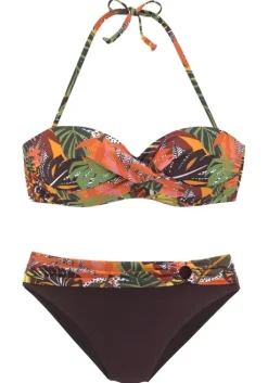 New Bugel-Bandeau-Bikini"Foglia" Bandeau-Bikinis