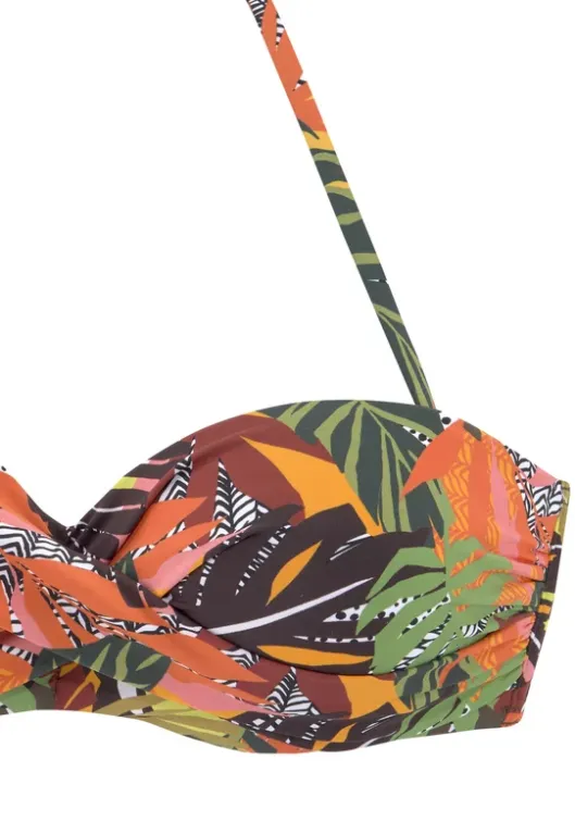New Bugel-Bandeau-Bikini"Foglia" Bandeau-Bikinis