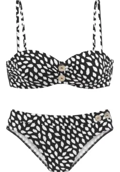 Outlet Bugel-Bandeau-Bikini"Konfetti" Bandeau-Bikinis