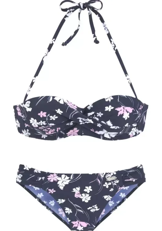 Sale Bugel-Bandeau-Bikini"Mantis" Nachhaltige Bademode