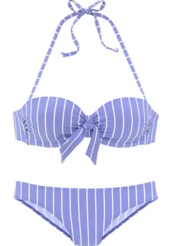 Discount Vivance Bugel-Bandeau-Bikini"Suru" Blau-Creme