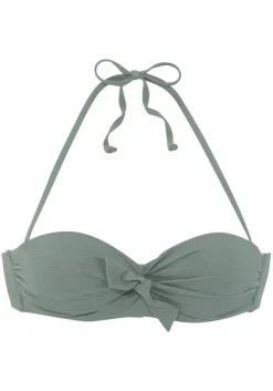 Sale LASCANA Bugel-Bandeau-Bikini-Top"Cana" Oliv