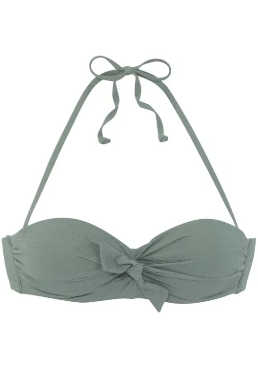 Sale LASCANA Bugel-Bandeau-Bikini-Top"Cana" Oliv