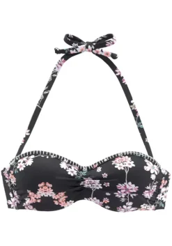 Hot Bugel-Bandeau-Bikini-Top"Ditsy" Bandeau-Bikinis