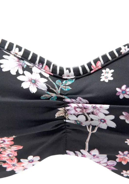 Hot Bugel-Bandeau-Bikini-Top"Ditsy" Bandeau-Bikinis